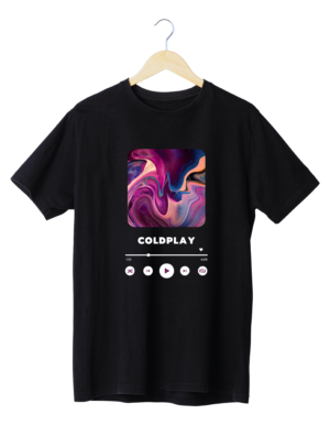 BROCULT FOR INSTA POSTS (37) Melodic Waves Coldplay Men's T-Shirt