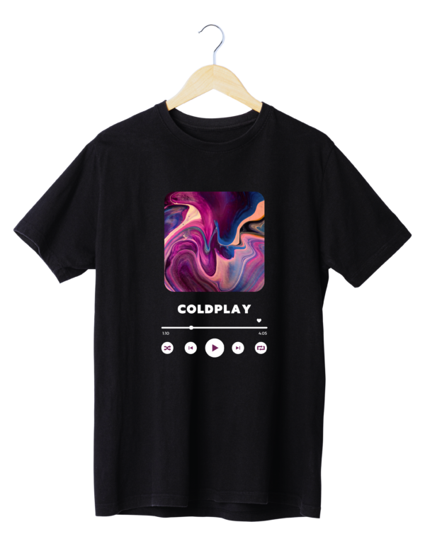 BROCULT FOR INSTA POSTS (37) Melodic Waves Coldplay Men's T-Shirt
