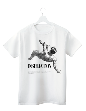 BROCULT FOR INSTA POSTS (77) Inspiration Unisex White T-Shirt