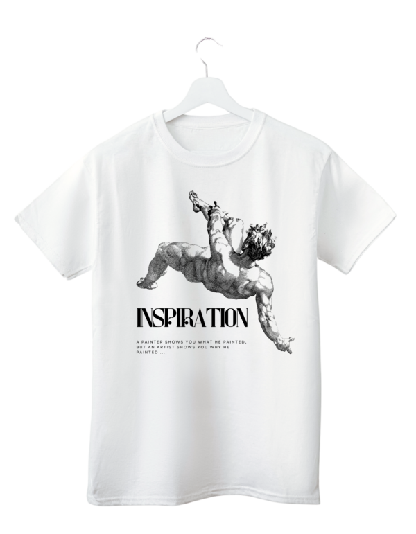 BROCULT FOR INSTA POSTS (77) Inspiration Unisex White T-Shirt