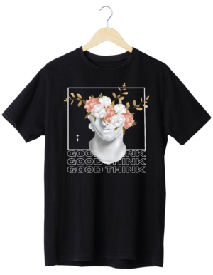 BROCULT FOR INSTA POSTS (82) Floral Intellect Good Think Unisex T-Shirt