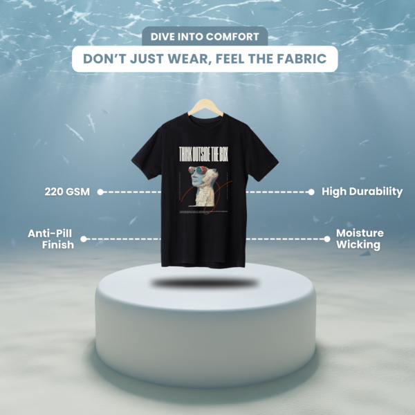 Product Features Think Out of the Box T-Shirt Think Outside the Box Unisex T-Shirt