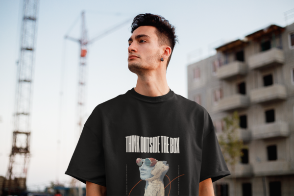 Product Features Thinkoutofthebox T-Shirt Think Outside the Box Unisex T-Shirt