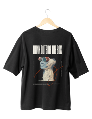 400 Think Outside the Box Unisex T-Shirt (Oversized)