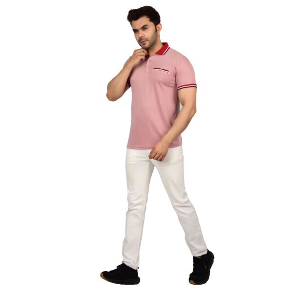 DSC_4481 Men's Polo T-shirt (Pink)