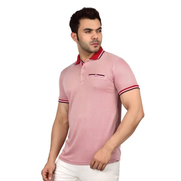 DSC_4484 Men's Polo T-shirt (Pink)