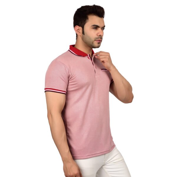 DSC_4487 Men's Polo T-shirt (Pink)