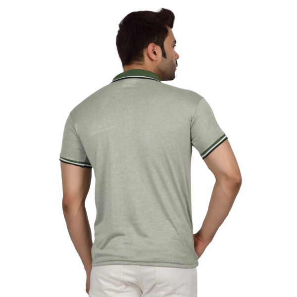 DSC_4500 Men's Polo T-shirt (Light Green)