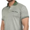 DSC_4501 Men's Polo T-shirt (Light Green)