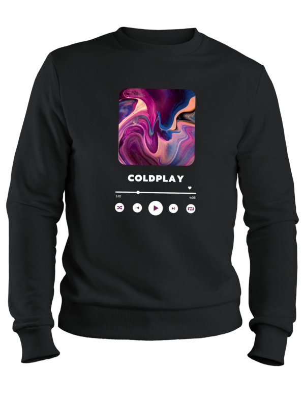 18 Melodic Waves Coldplay Sweatshirt
