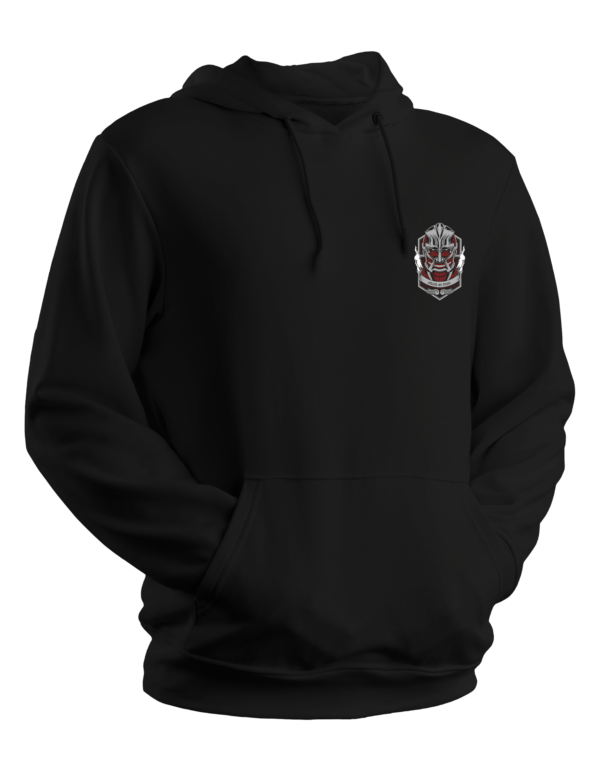 136 Attack on Titan Mask Hoodie