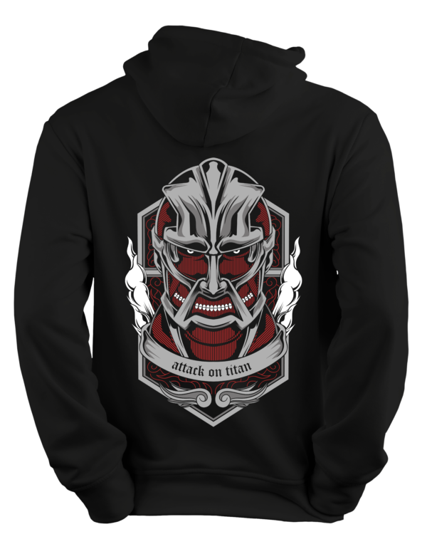 137 Attack on Titan Mask Hoodie
