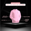 51 Dusty Rose Solid Hoodie