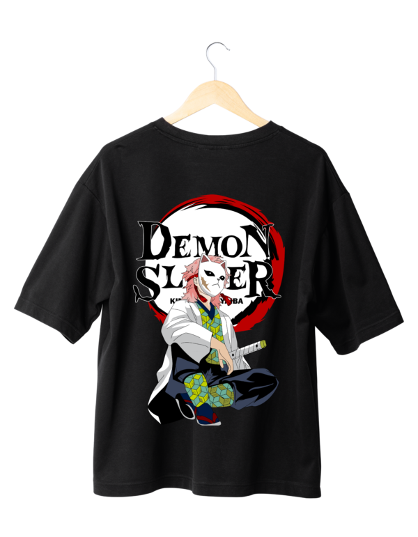 Demon Slayer Fox Mask Warrior T-Shirt (Oversized)
