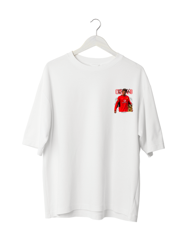 Cristiano Ronaldo T-Shirt White (Oversized)