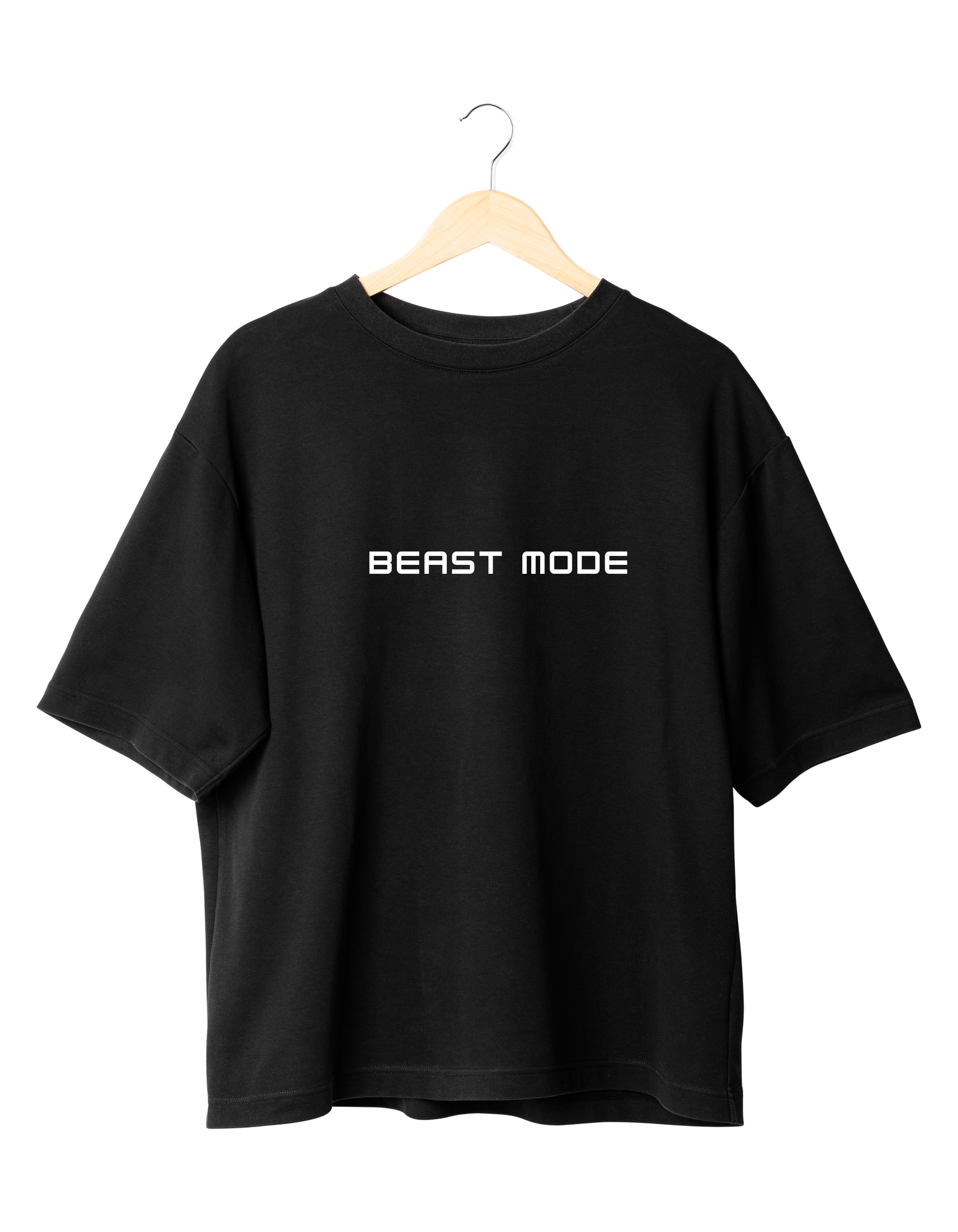 BLESSED 1 BLACK (3) Beast Mode T-Shirt Black (Oversized)