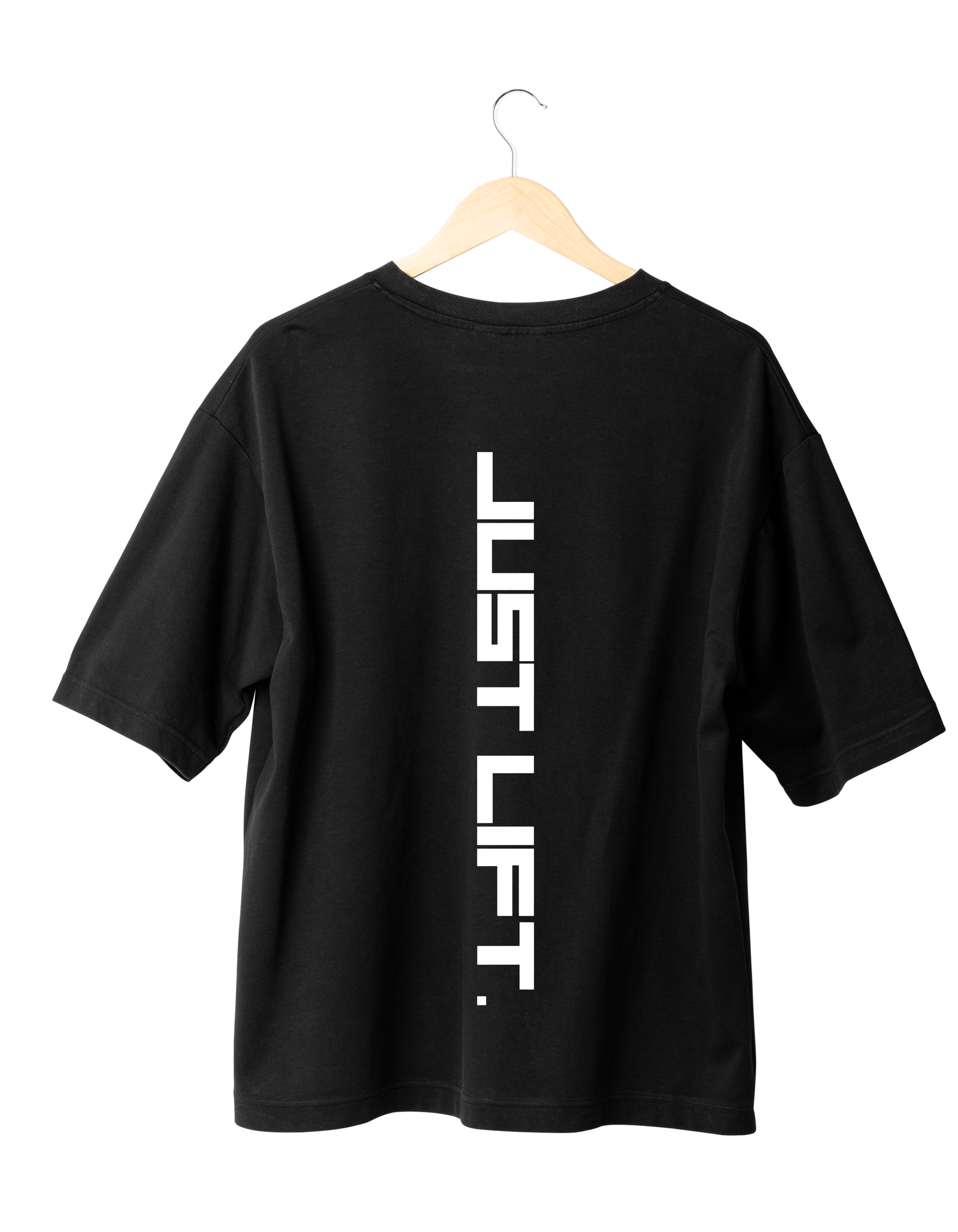 SHOWDOWN 2 BLACK (5) Just Lift T-Shirt Black (Oversized)