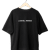 ronaldo 4 (2) Messi Classic No.10 T-Shirt T-Shirt BLACK (OVERSIZED)